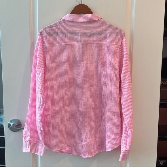 LILLY PULITZER SEA VIEW BUTTON DOWN TOP NWT - Picture 9 of 16